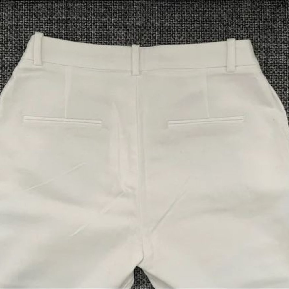 White pant Zara 100%cotton